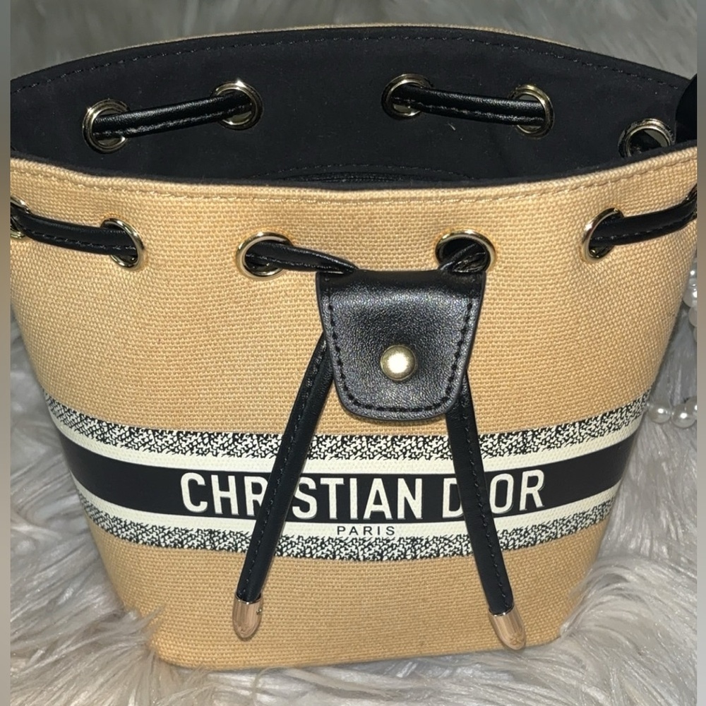 Dior Tan and Black Crossbody Bag - gift with purchase! New!